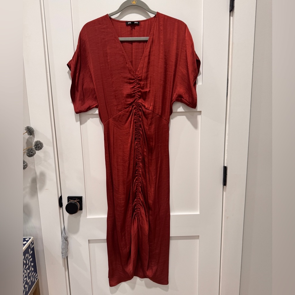 Steve Madden Rust Midi Dress